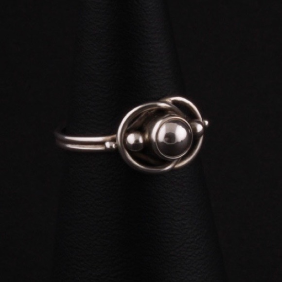Georg Jensen #5 Sterling Silver Ring